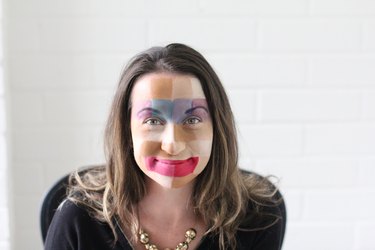 DIY Halloween Makeup: 8-Bit Pixel Art Look Using Products You Own