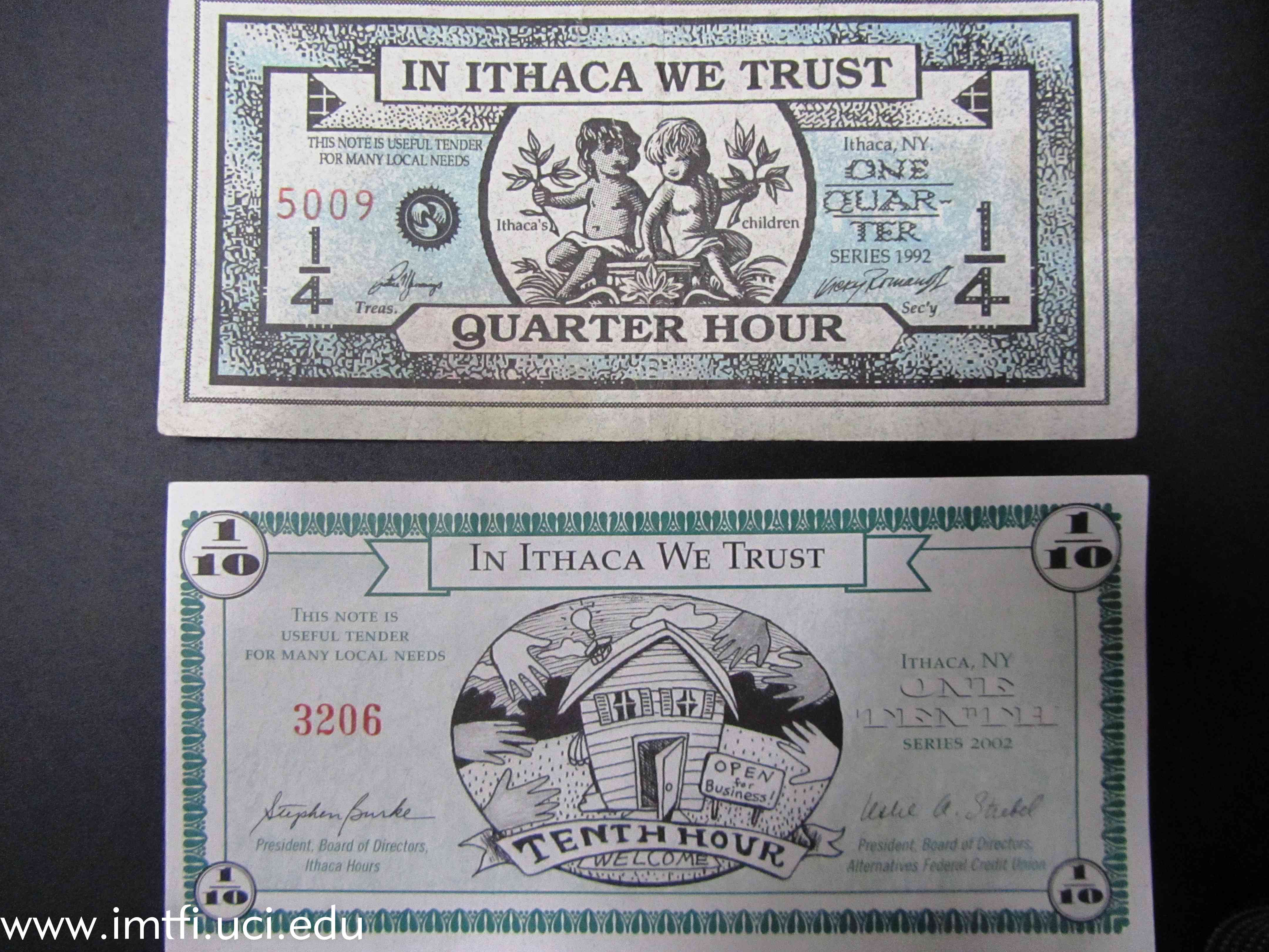 Ithaca HOURS: A Local Currency Driving Community Economy