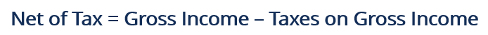 Understanding Net of Tax: Definition & Calculation