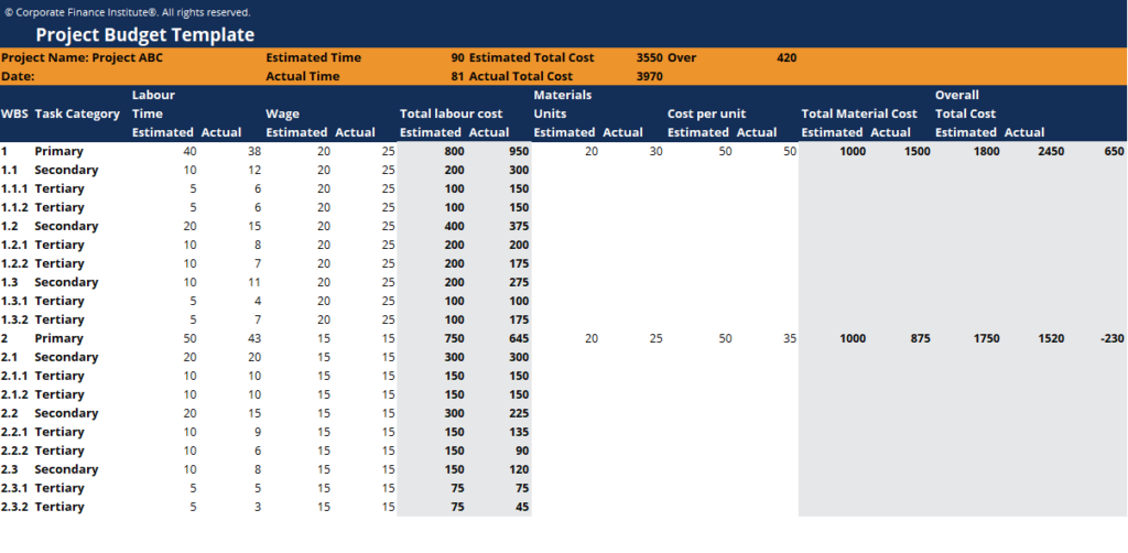 Project Budget: Definition, Template & Cost Estimation