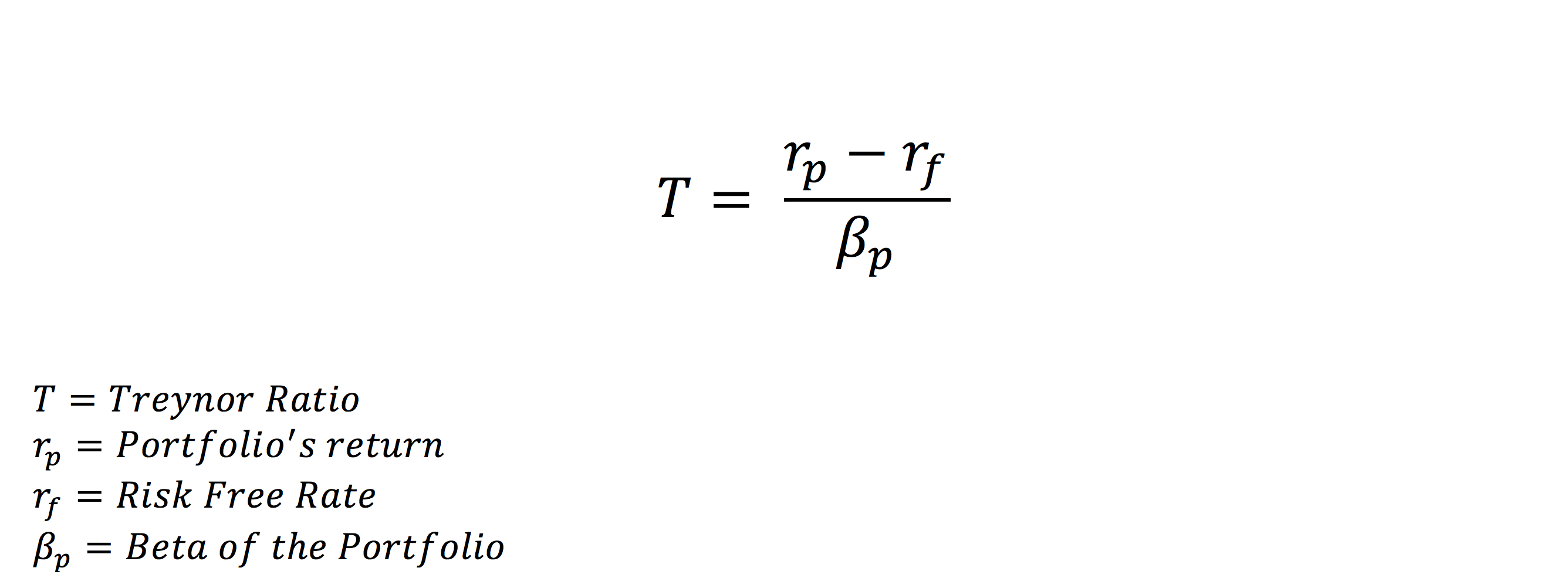 Treynor Ratio: Understanding Risk-Adjusted Portfolio Performance