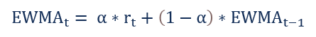 Exponentially Weighted Moving Average (EWMA): Definition & Applications