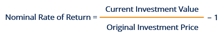 Nominal Rate of Return: Definition & Calculation