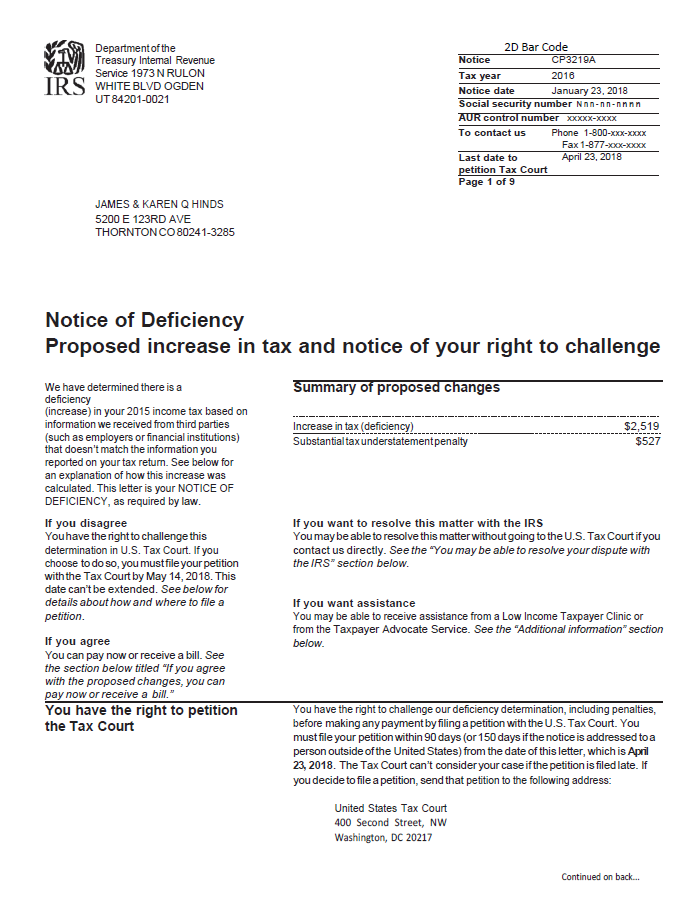 Understanding IRS Notice of Deficiency: What You Need to Know