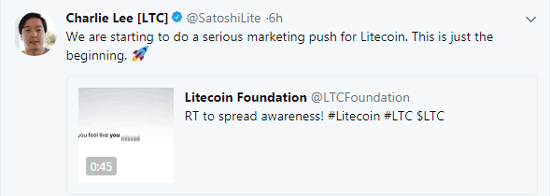 Litecoin (LTC) Price Update: Marketing Push for Increased Awareness