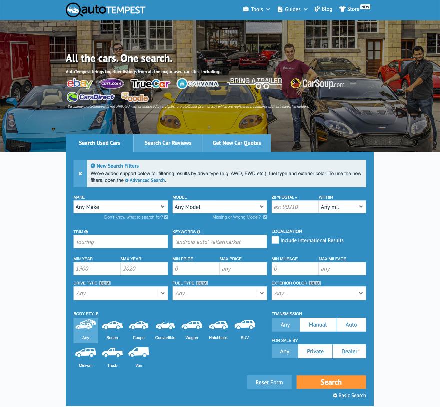 AutoTempest Review 2024: Find Your Next Used Car Effortlessly