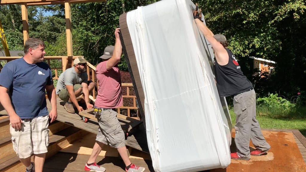 Home Improvement Project Update: Hot Tub Installation & Next Steps