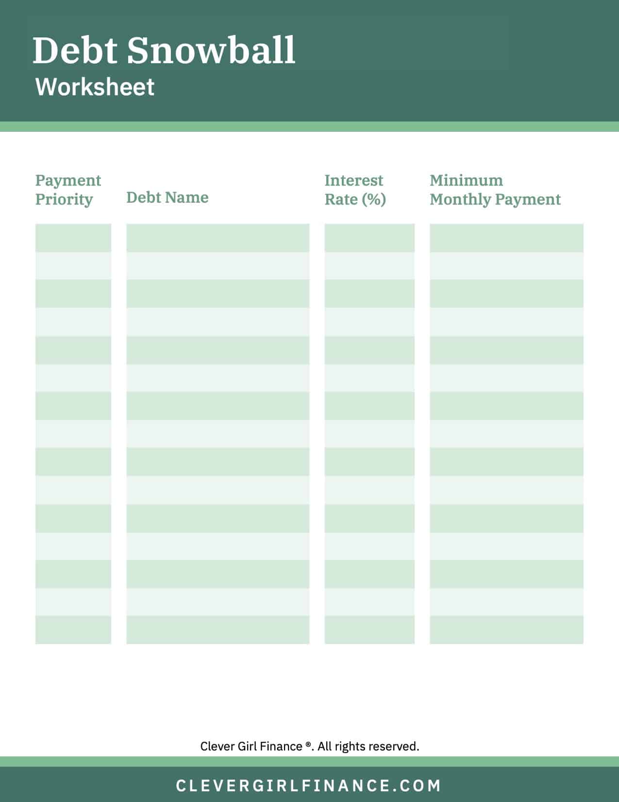 Debt Snowball Method: A Step-by-Step Guide + Free Worksheet