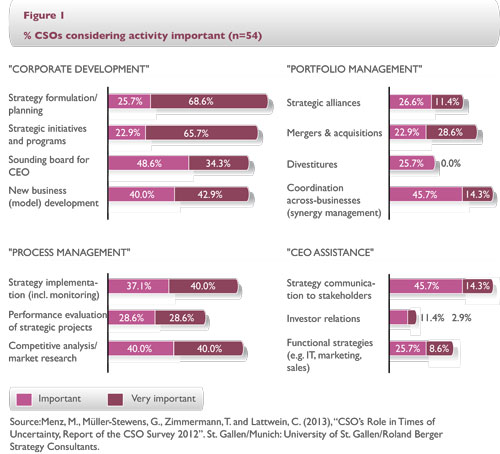 The Evolving Role of the Chief Strategy Officer in European Companies
