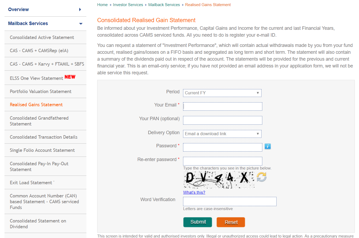 Understanding and Obtaining Your Capital Gains Statement for Mutual Funds