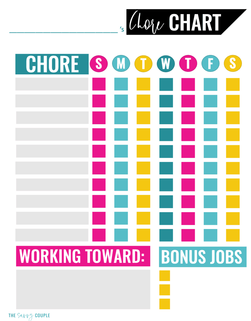 Effective Chore Charts for Kids: Foster Responsibility & Family Harmony