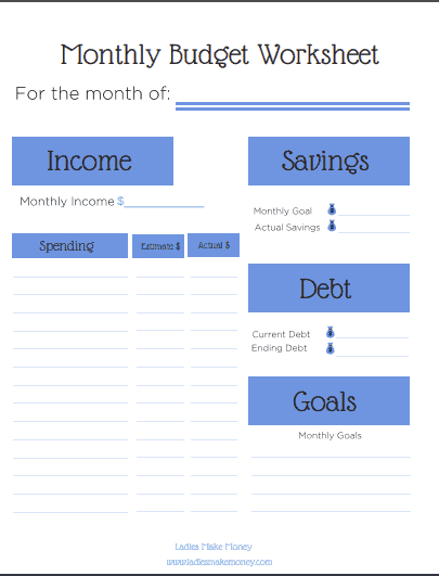 Free Budget Printables: Track Expenses & Achieve Your Financial Goals