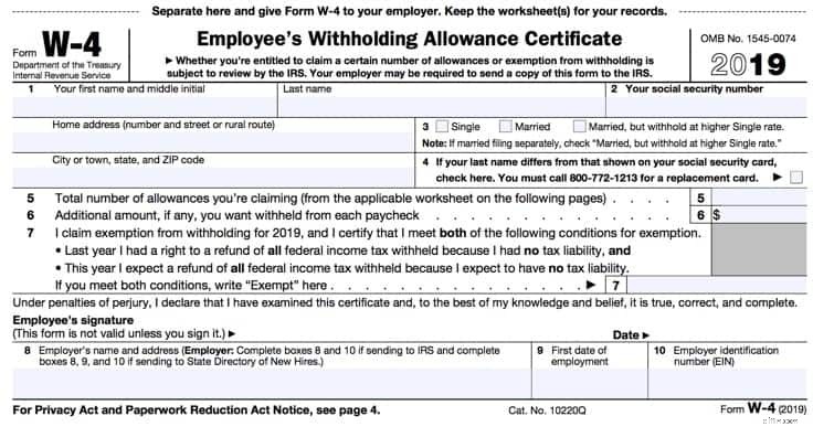 Understanding Form W-4: Adjusting Your Paycheck for Optimal Tax Withholding