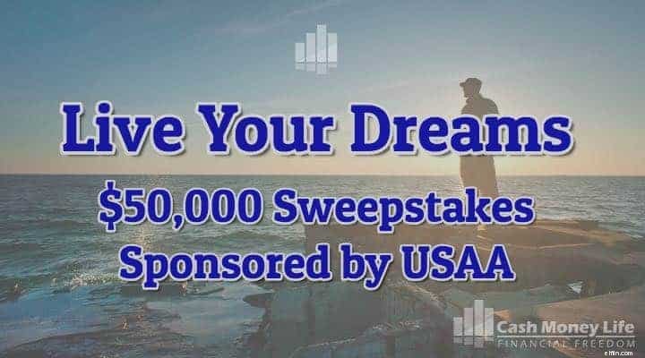 USAA Live Your Dreams Sweepstakes: Past Opportunity to Win $50,000