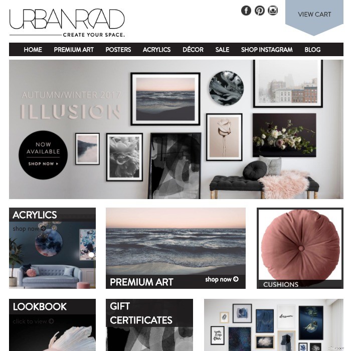 Ecommerce Website Design for Art, Music & Travel: Captivating Your Audience