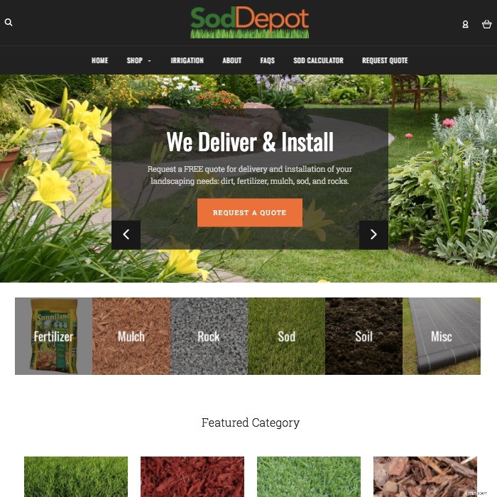 E-commerce Site Design for Home & Garden: Shipping Solutions