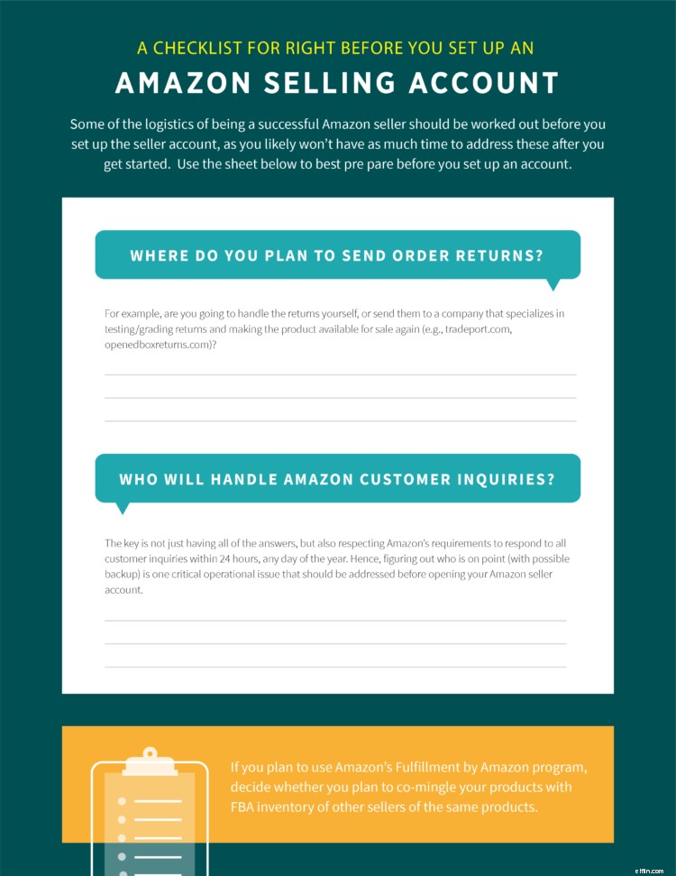 Amazon Seller Account Setup: A Comprehensive Checklist for Success