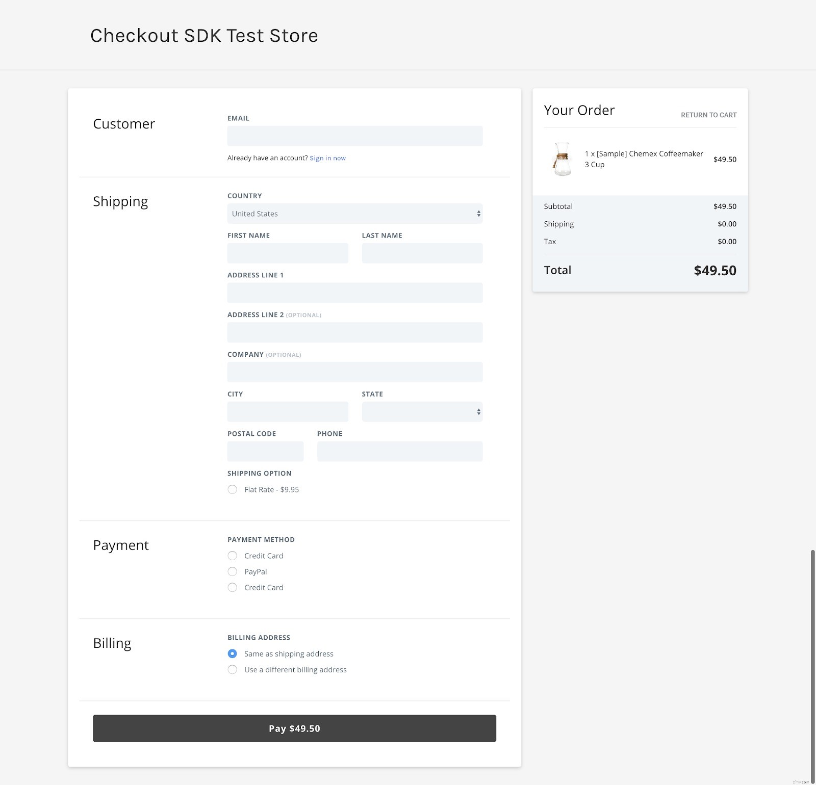 BigCommerce Checkout SDK: Build a Custom Checkout Experience