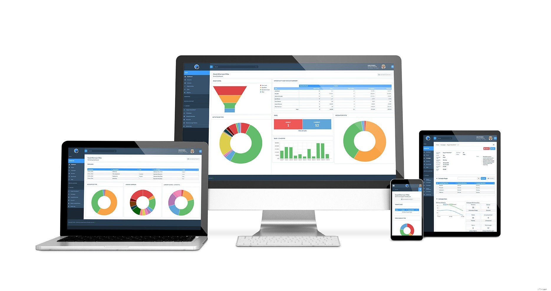 Customize Your Dashboard with Flexible CRM Widgets