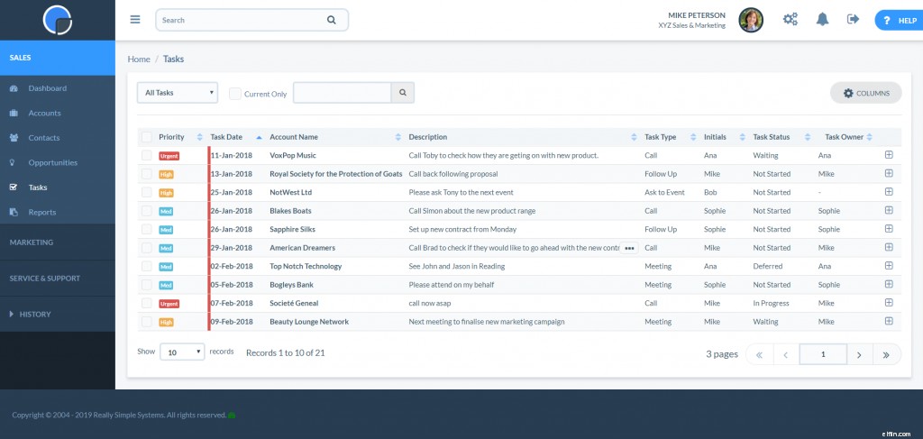 Introducing a Simplified CRM User Interface for Small Businesses