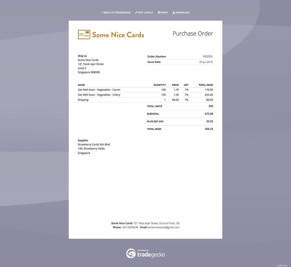 Automate Purchase Orders: Streamline Your Business with TradeGecko