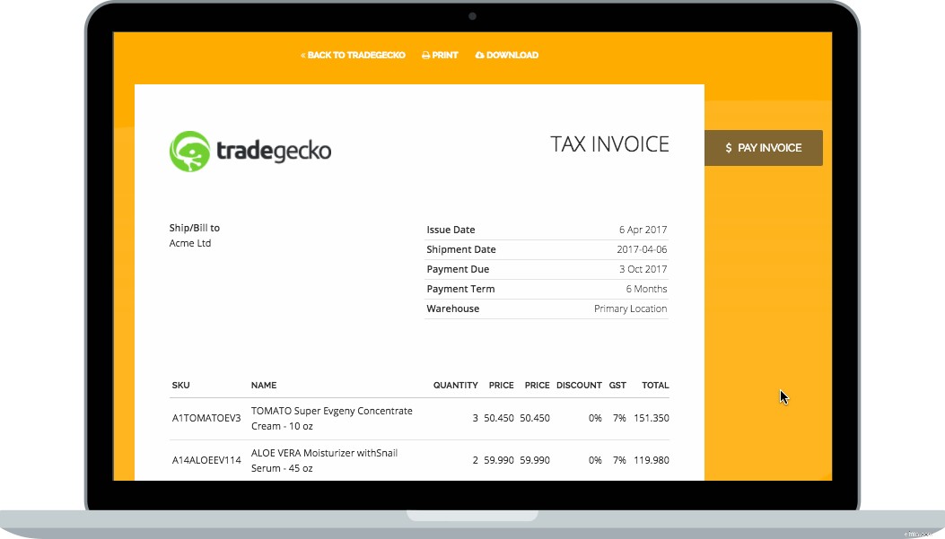 TradeGecko Payments: Get Paid Faster & Simplify Customer Relationships