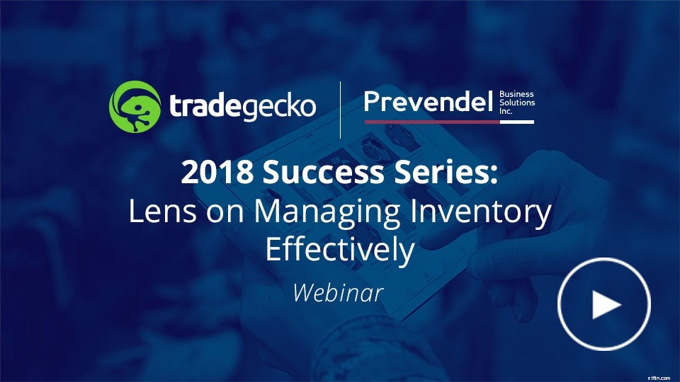 Inventory Management Webinar: Strategies for Business Success