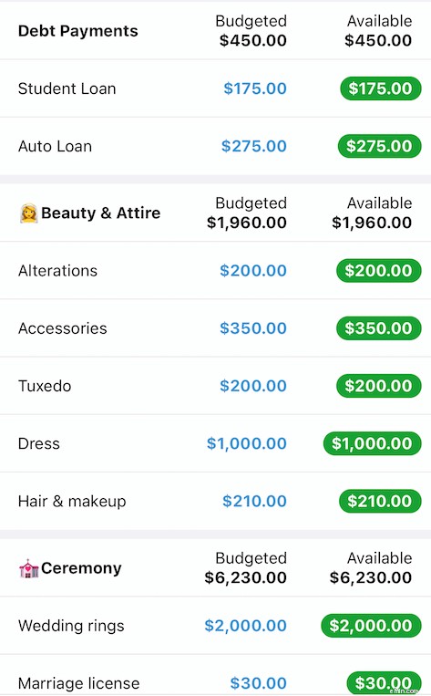 Wedding Budgeting: A Step-by-Step Guide Using YNAB