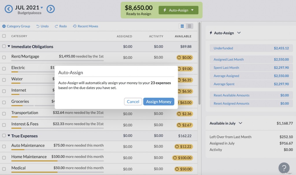 Understanding Auto-Assignment: A Guide to Budget Management