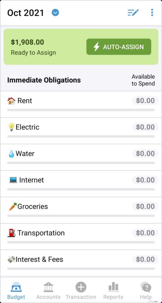 YNAB Setup Guide: Your First Day with You Need a Budget