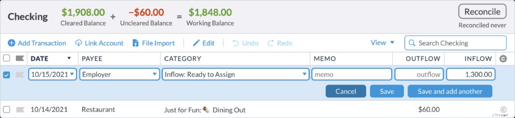 YNAB Setup Guide: Your First Day with You Need a Budget