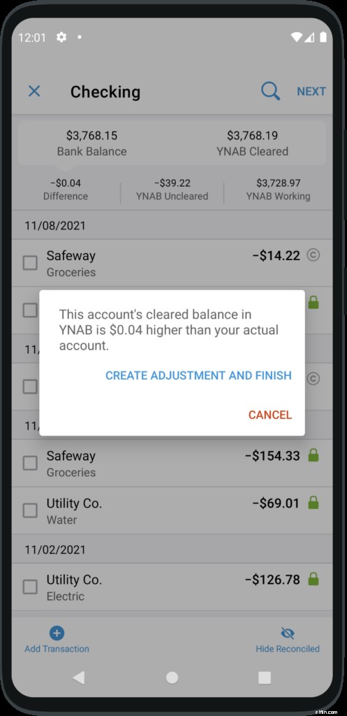 Reconciliation Feature Now Available on Android - [Your App Name]