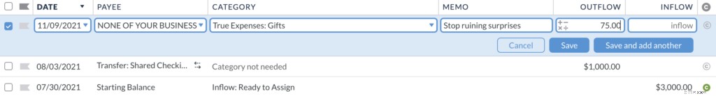 Secret Gift Strategies: Protecting Surprises in Shared Budgets