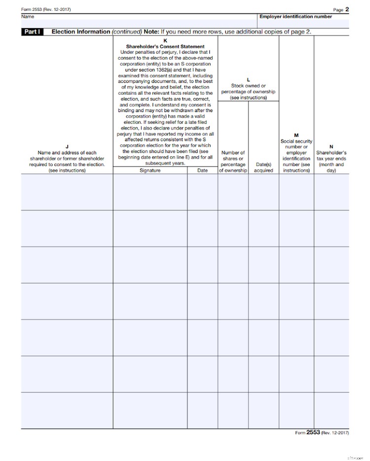 Form 2553: S Corporation Election for Small Businesses - Tax Savings