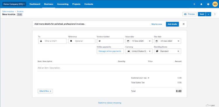 QuickBooks Online vs. Xero: Invoicing Software Comparison