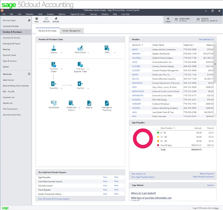 QuickBooks Online vs. Sage 50cloud: AP Management & Alternatives