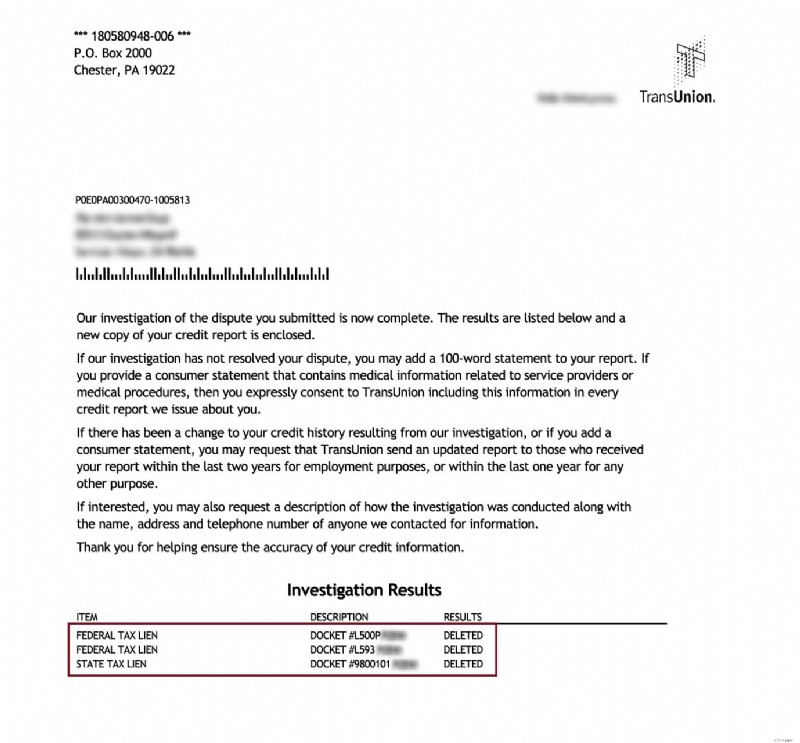 Removing Tax Liens from Your Credit Report: What You Need to Know