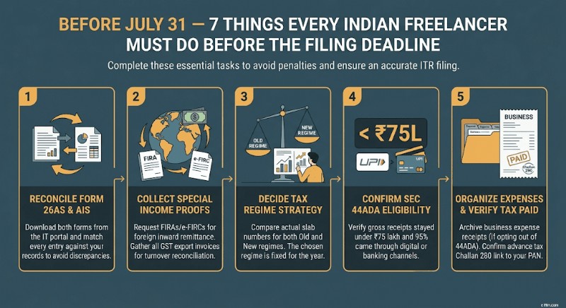 Ahorros fiscales para autónomos en la India:7 estrategias comprobadas 