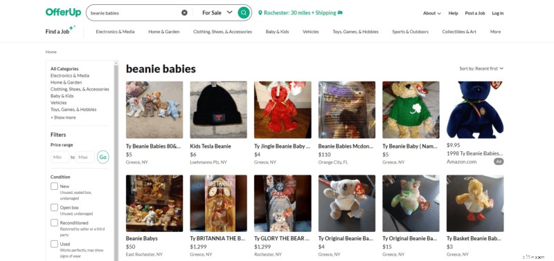 Jual Beanie Babies:11 Platform Terbaik untuk Mendapatkan Uang Tunai 