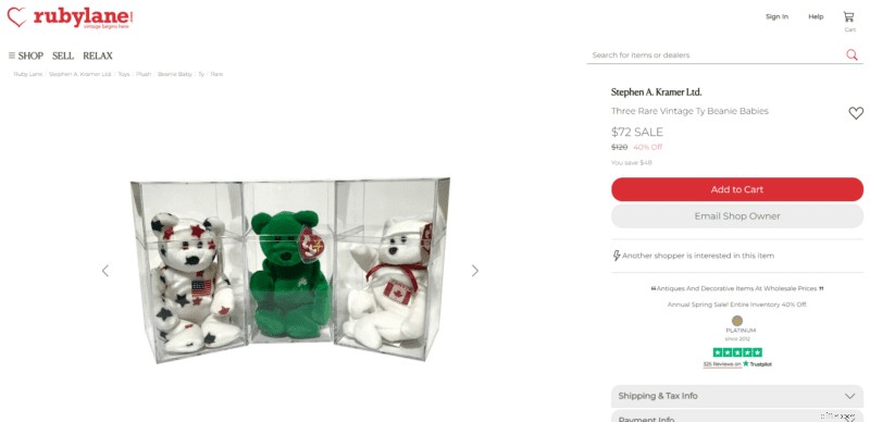 Jual Beanie Babies:11 Platform Terbaik untuk Mendapatkan Uang Tunai 