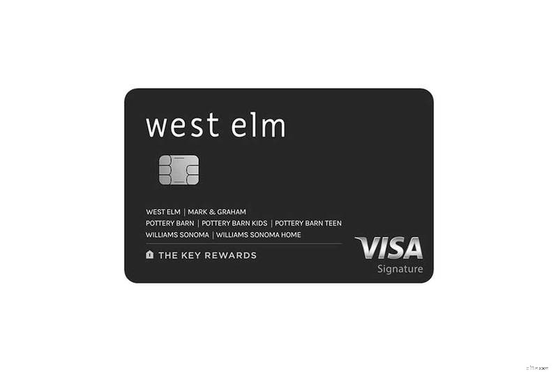 Visa Hadiah Utama West Elm:Persyaratan &Manfaat Skor Kredit 