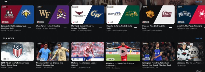 Ulasan ESPN+:Streaming Olahraga Langsung - Apakah Layak? 