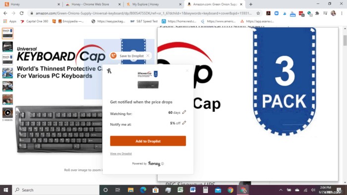 Ulasan Honey:Menghemat Uang Secara Otomatis dengan Ekstensi Browser Ini 
