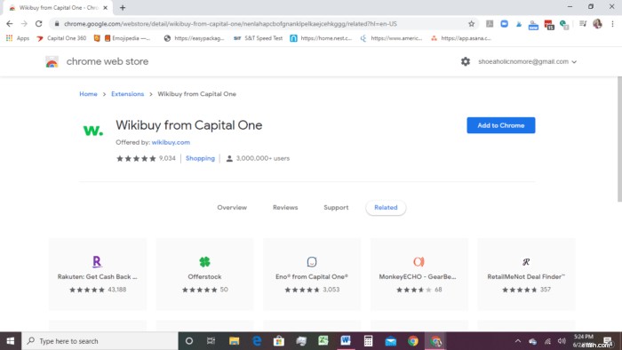 Ulasan Capital One Shopping:Menghemat Uang Secara Online dengan Ekstensi Browser Gratis 